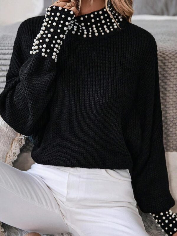 Women black sweater
